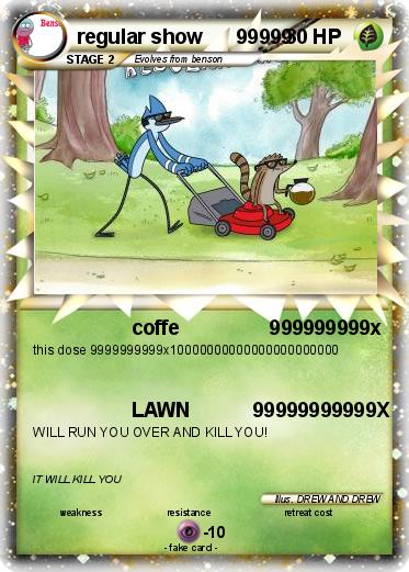 Pokemon regular show      99999