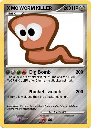 Pokemon X MO WORM KILLER