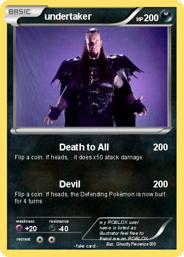 Pokemon undertaker