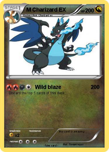 Pokemon M Charizard EX