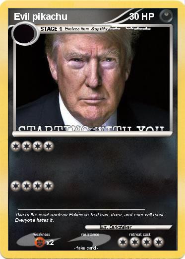 Pokemon Evil pikachu