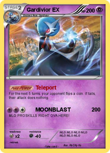 Pokemon Gardivior EX