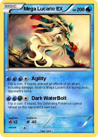 Pokemon Mega Lucario EX