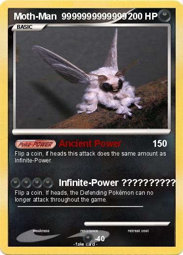 Pokemon Moth-Man  9999999999999