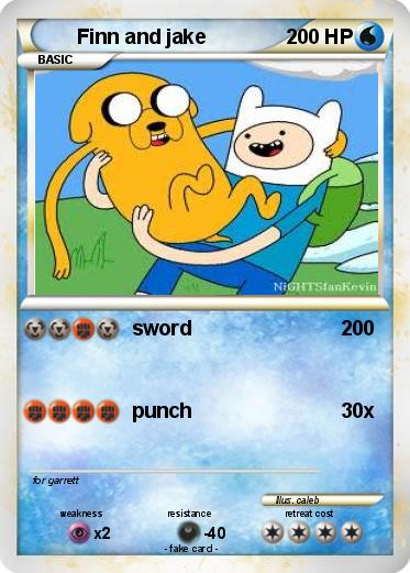Pokemon Finn and jake