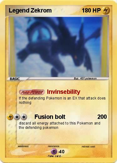 Pokemon Legend Zekrom