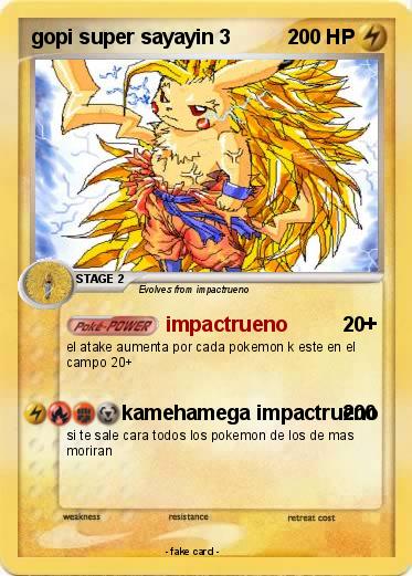 Pokemon gopi super sayayin 3