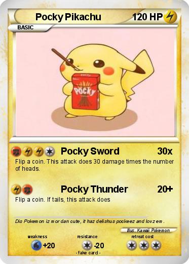 Pokemon Pocky Pikachu