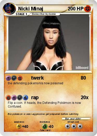 Pokemon Nicki Minaj