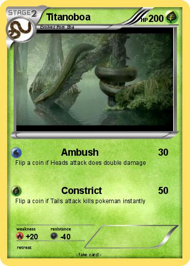 Pokemon Titanoboa