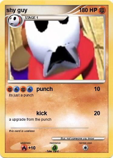 Pokemon shy guy