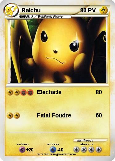 Pokemon Raichu