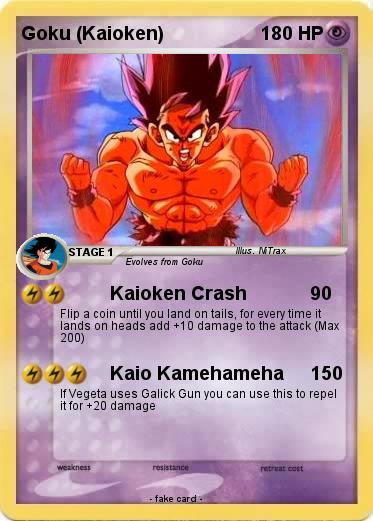 Pokemon Goku (Kaioken)