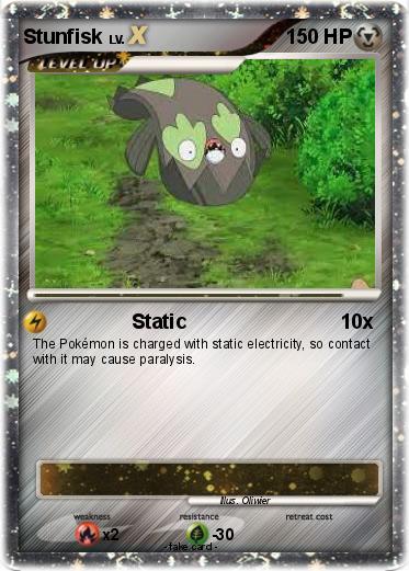 Pokemon Stunfisk