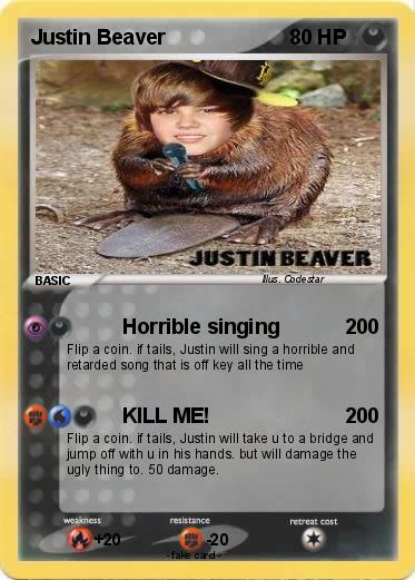 Pokemon Justin Beaver