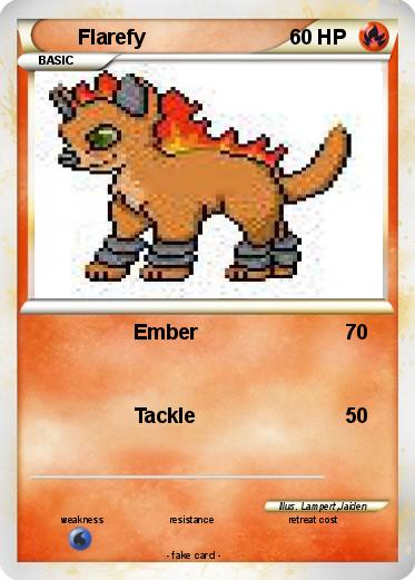 Pokemon Flarefy