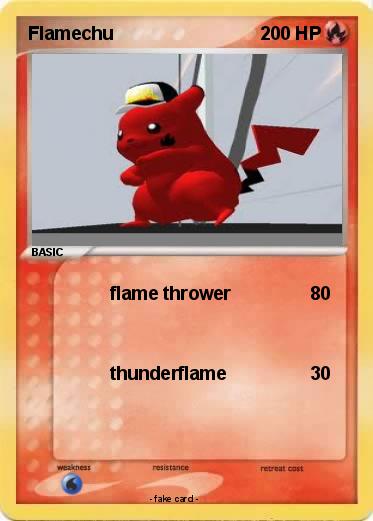 Pokemon Flamechu