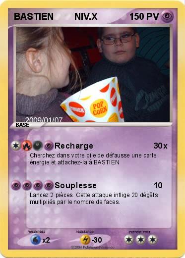 Pokemon BASTIEN        NIV.X