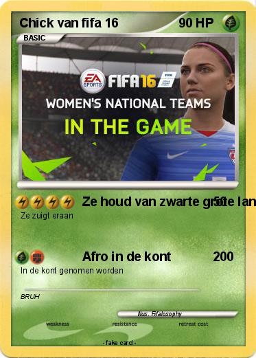 Pokemon Chick van fifa 16