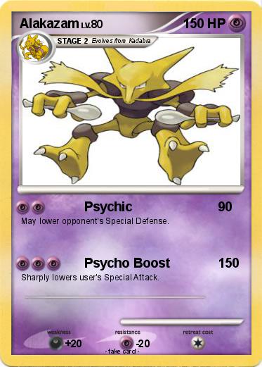 Pokemon Alakazam