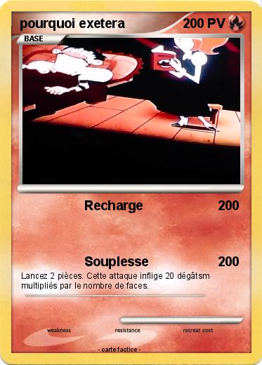 Pokemon pourquoi exetera