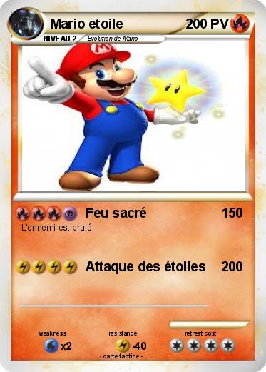 Pokemon Mario etoile