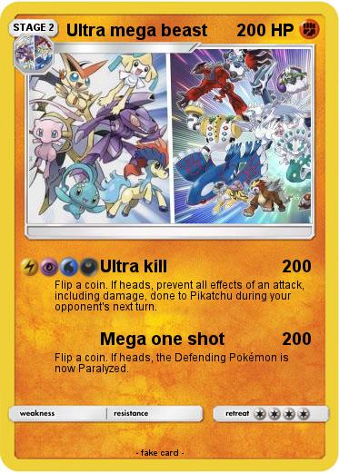 Pokemon Ultra mega beast