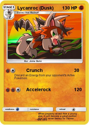 Pokemon Lycanroc (Dusk)