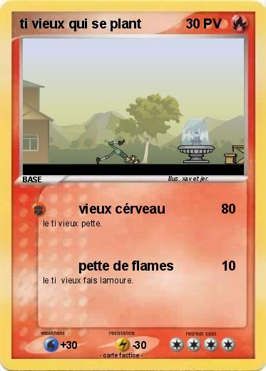 Pokemon ti vieux qui se plant