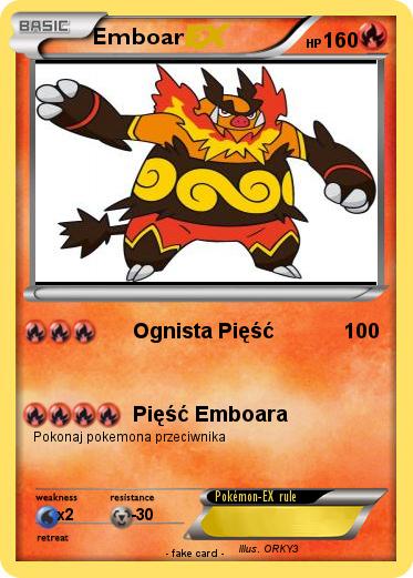 Pokemon Emboar