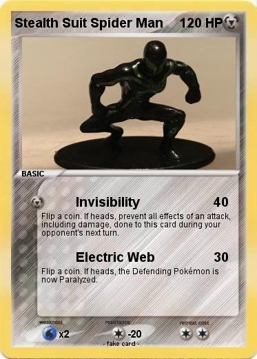 Pokemon Stealth Suit Spider Man