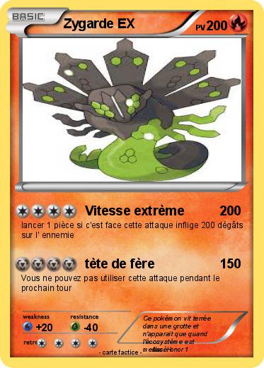 Pokemon Zygarde EX
