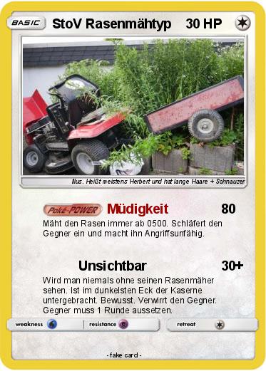 Pokemon StoV Rasenmähtyp