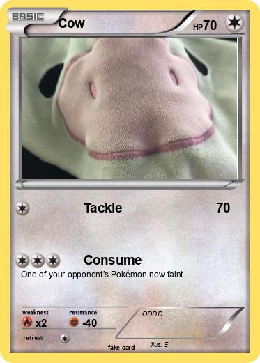 Pokemon Cow