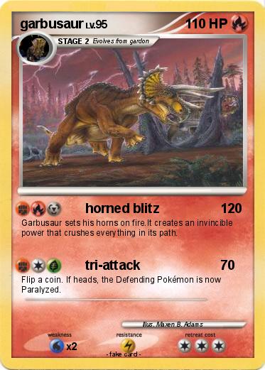 Pokemon garbusaur