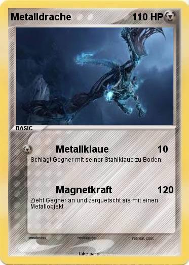 Pokemon Metalldrache