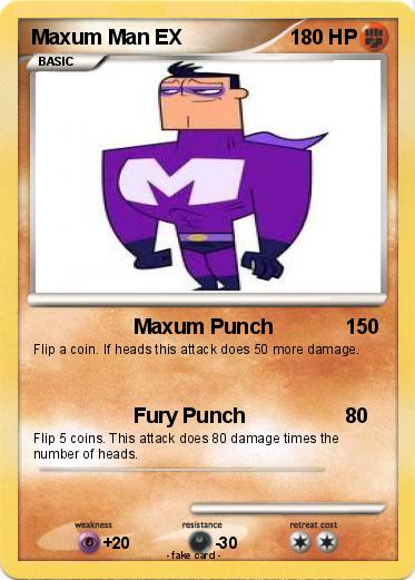 Pokemon Maxum Man EX