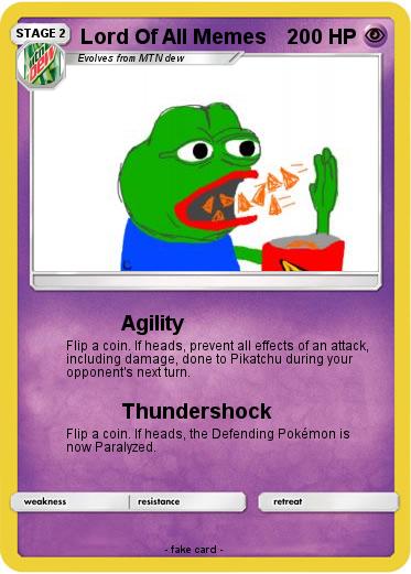 Pokemon Lord Of All Memes