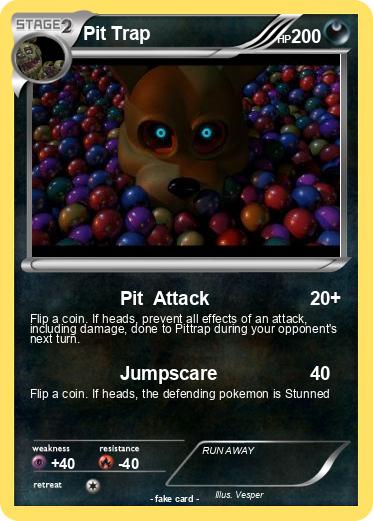 Pokemon Pit Trap