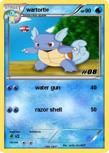 Pokemon wartortle