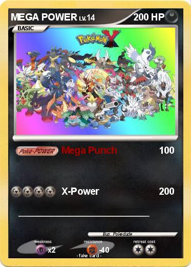 Pokemon MEGA POWER