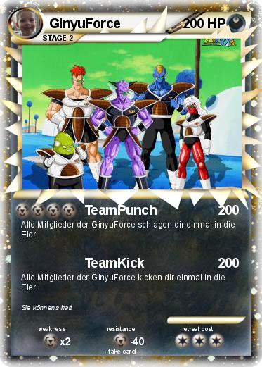 Pokemon GinyuForce