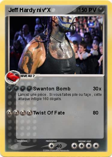 Pokemon Jeff Hardy niv°X