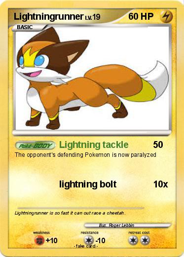 Pokemon Lightningrunner