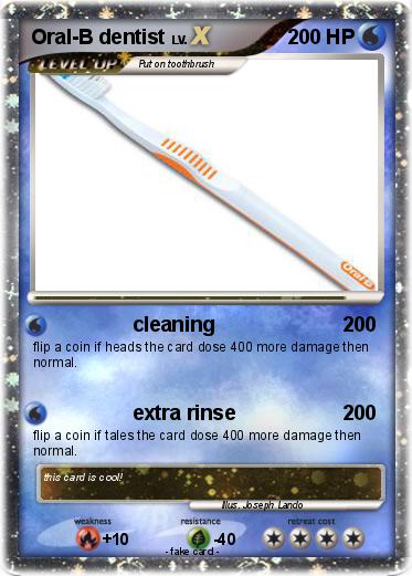 Pokemon Oral-B dentist