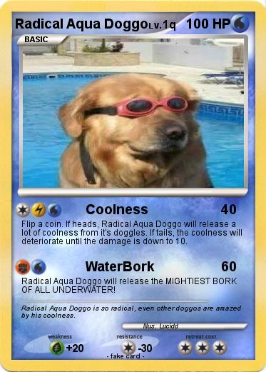 Pokemon Radical Aqua Doggo