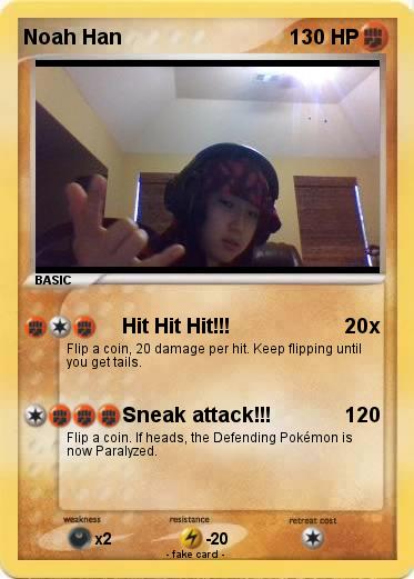 Pokemon Noah Han