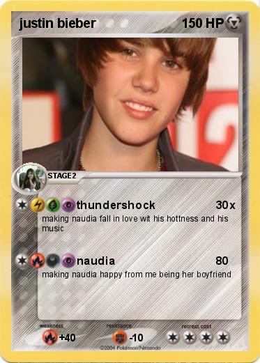 Pokemon justin bieber