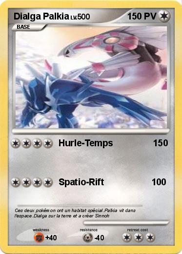 Pokemon Dialga Palkia