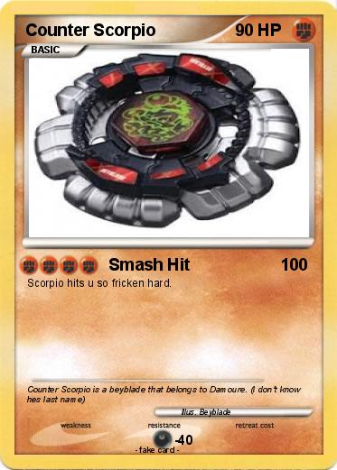 Pokemon Counter Scorpio